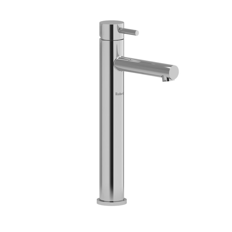 Robinet de lavabo haut à poignée simple GS, Chrome