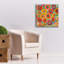 "Epop Graffiti" Sun Poppies 2 "par Cheryl Warrick, art mural sur toile, 26 po x 26 po-1988095526