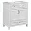 Ensemble de meuble-lavabo simple 29,37 po avec plateau en résine Takhia-1571033559