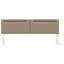 Headboard Plain Design Faux Leather-2071114113-2071114116-2071114236
