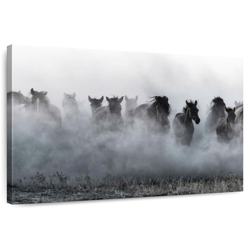 Turkish Horses, 30" H x 45" W