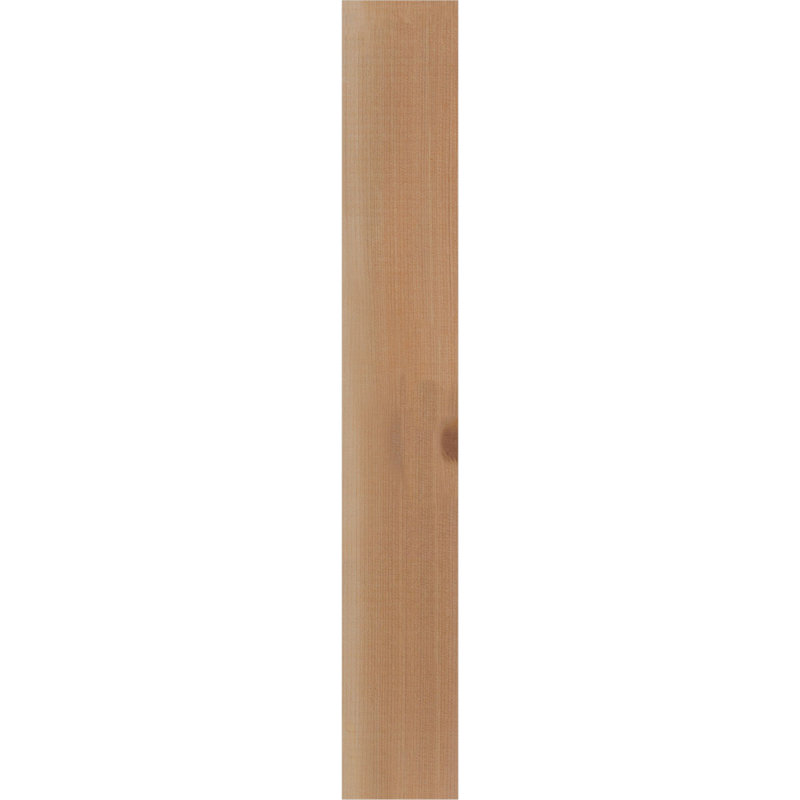 Newport Corbel, H 24 po x l 3,5 po x P 8 po, Cèdre rouge, Lisse