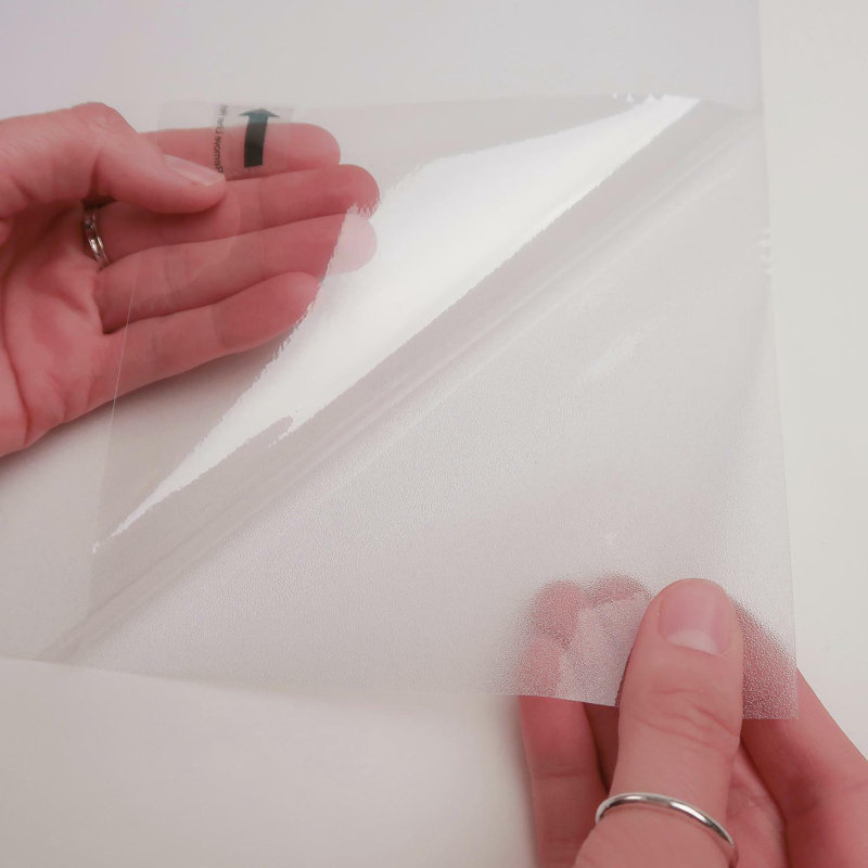 Frosted Self-Adhesive Privacy Window Film 17.8" x 78.7"