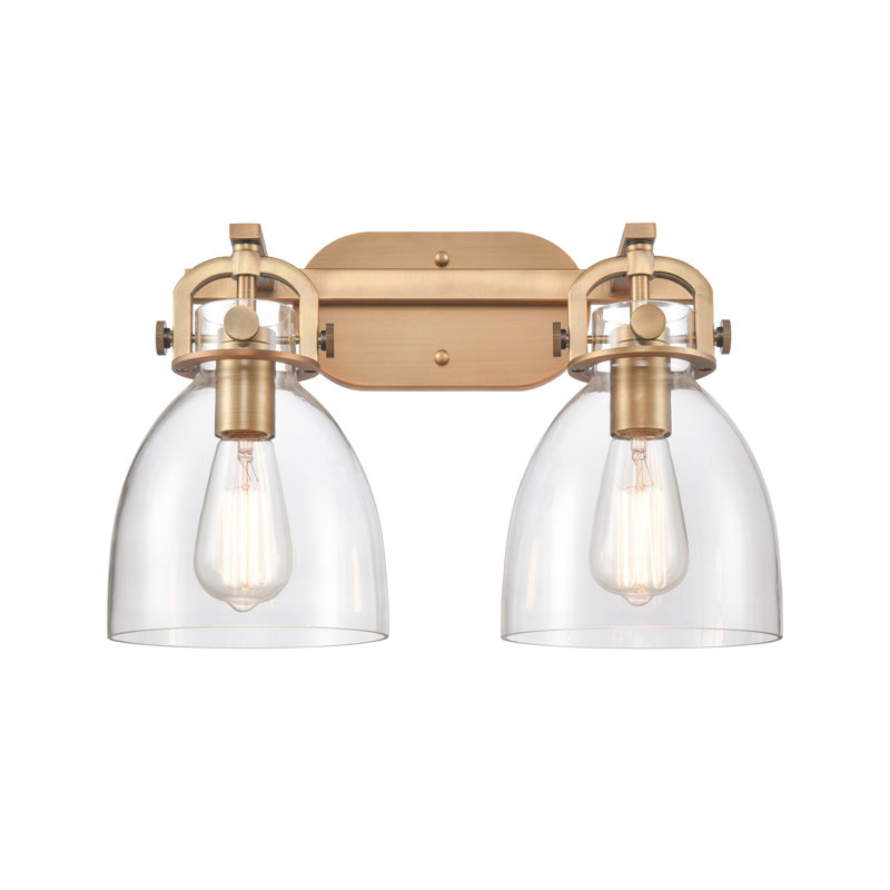 Shauna 2 - Light Vanity Light, Brushed Brass, Incandescent