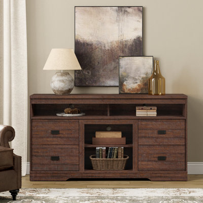 Laziza Highboy 59.1'' W TV Stand for 65 inch TVs Credenza