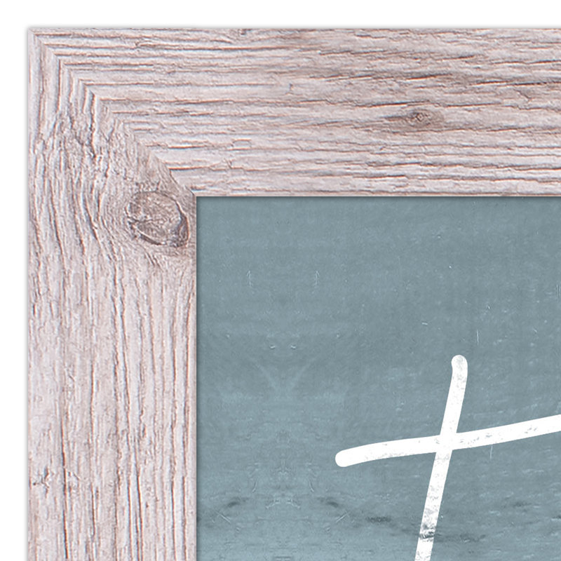 «Stay A Time», reproduction encadrée, H 16 po x l 16 po x P 0,75 po