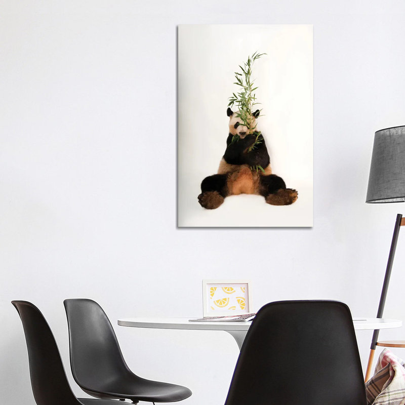 A Giant Panda At Zoo Atlanta I by Joel Sartore - Gallery-Wrapped Canvas Giclée on Canvas, Canvas