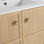 Meuble-lavabo autoportant avec lavabo en céramique-37054640