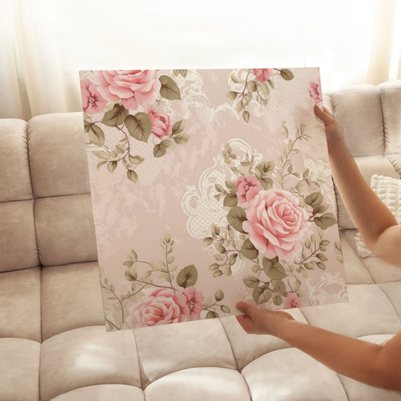 «Floral Flower Dreams», reproduction d'art non encadrée, H 24 po x l 24 po