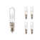 250 Watt T4 E11/Mini Candelabra Dimmable 2900K Halogen Bulb