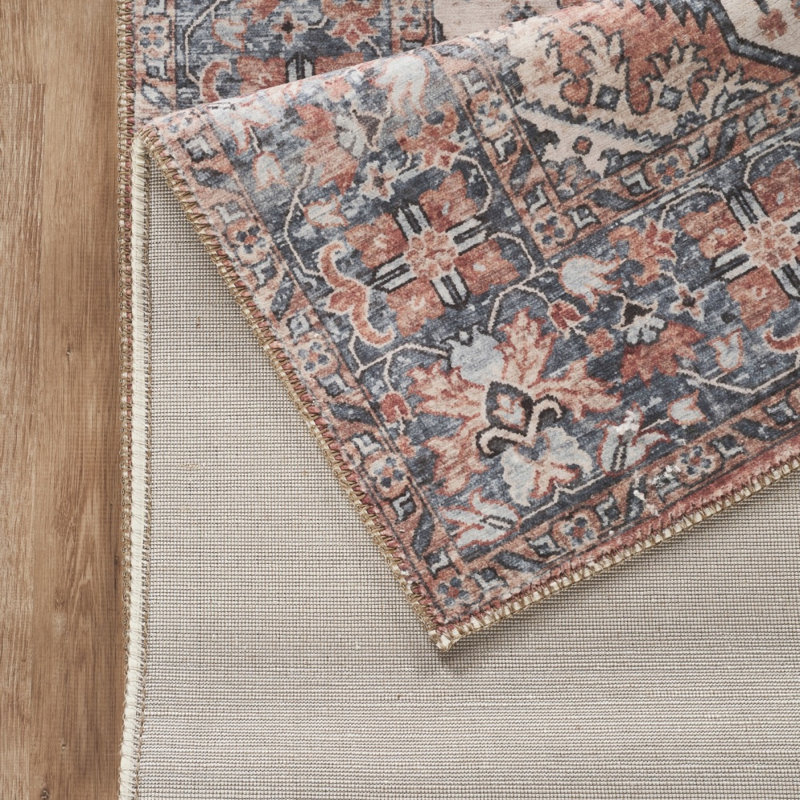 2' X 3' Rose Pattern Area Rug For Living Room Bedroom Entryway