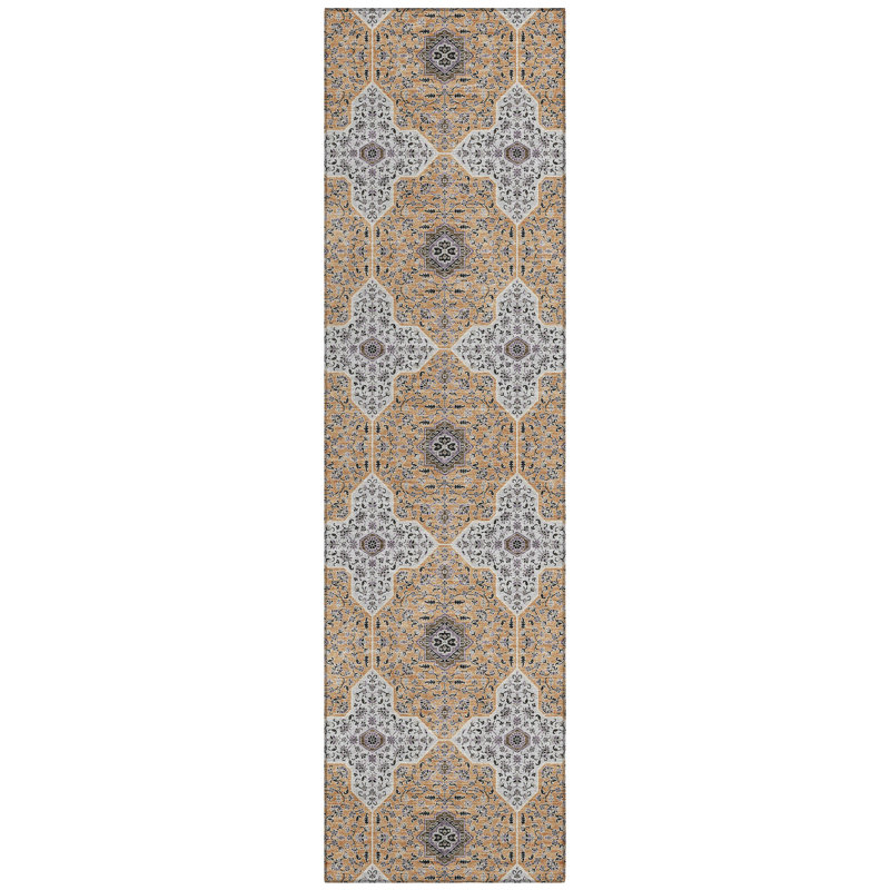 Machine Washable Indoor/Outdoor Chantille ACN2410 Global Rug, Runner 2'3" x 7'6"