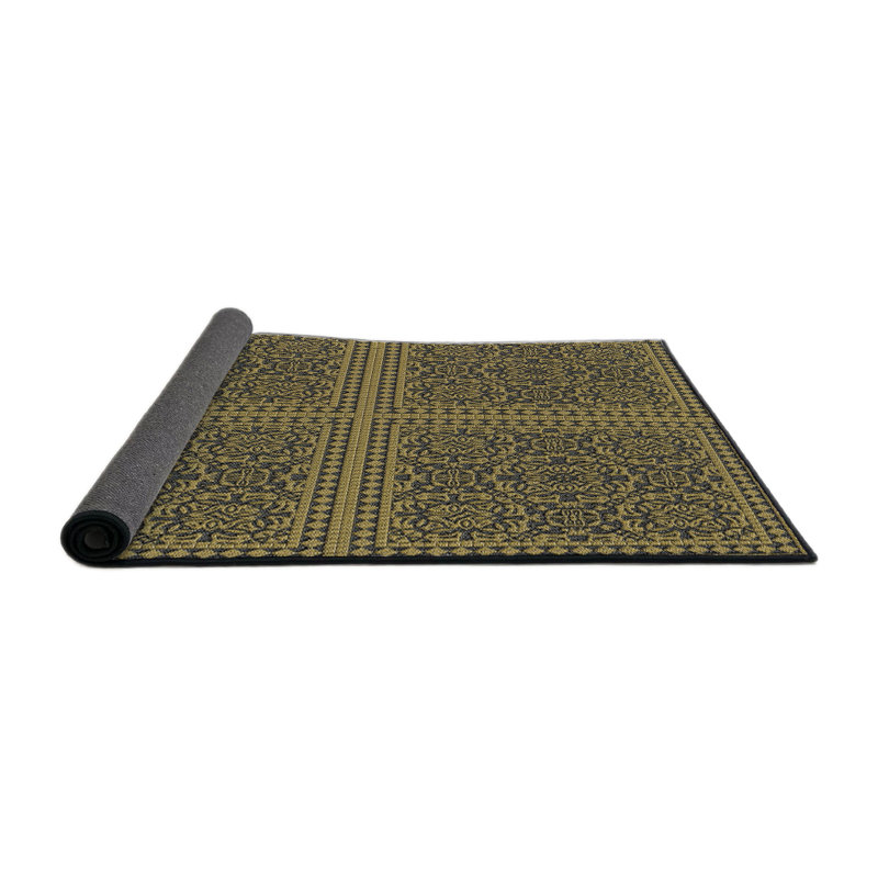 Damask Indoor Rug, Round 4'
