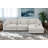 Chenille Modular 5-piece Sectional Sofa-102507356