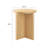 Silas Round Mango Wood Side Table In Natural-93249714