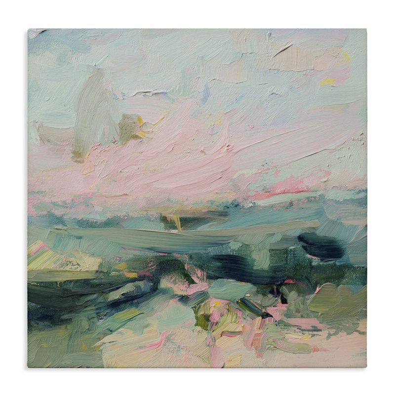 Nature, palette de l'atmosphère, toile par Svetlana Aleynikova, H 36 po x l 36 po