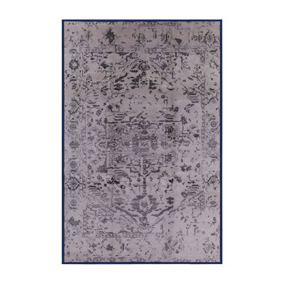 Tapis oriental gris / noir Hunsberger
