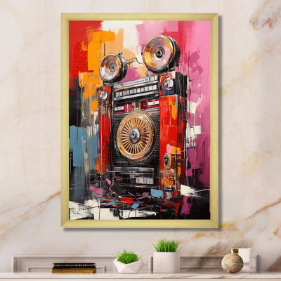 Abstract Rhythms Jukebox 1 - Jukeboxes, art mural