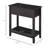 End Table, Narrow Side Table with Flip Top, Storage Cabinet