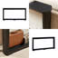 Console 70,1 po à motif ondulé moderne avec texture ondulée-1047980371
