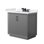 Strada 36" Freestanding Single Bathroom Vanity with Cultured Marble Top