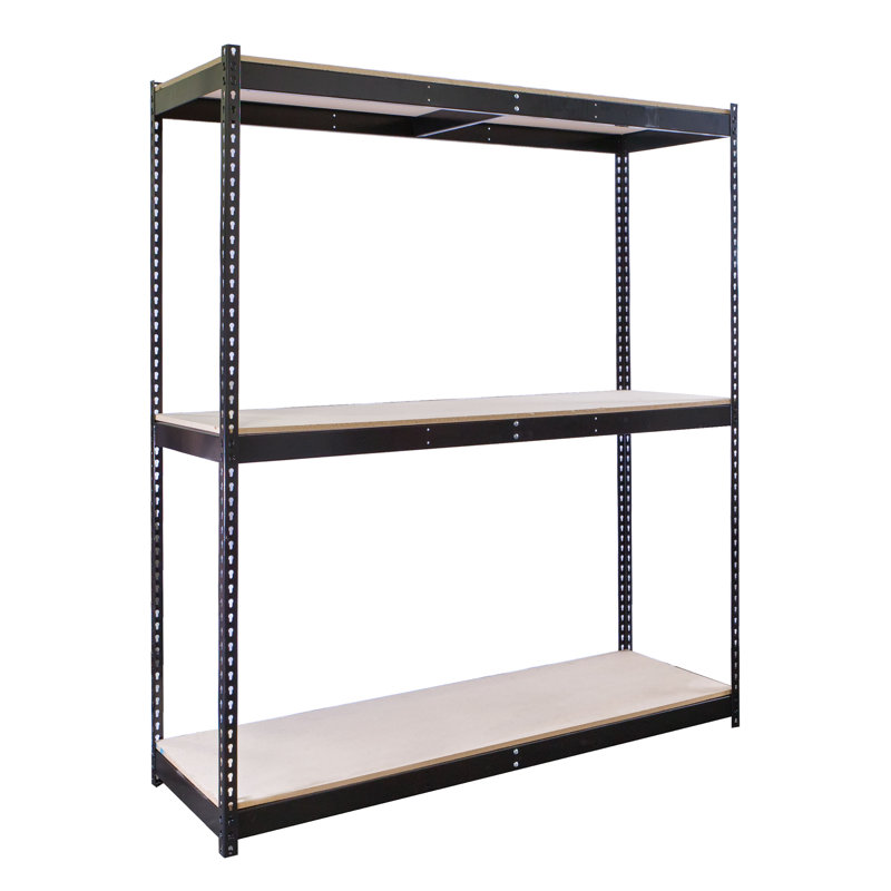 Rivetwell Metal Shelving Unit, 72"W x 24"D x 84"H