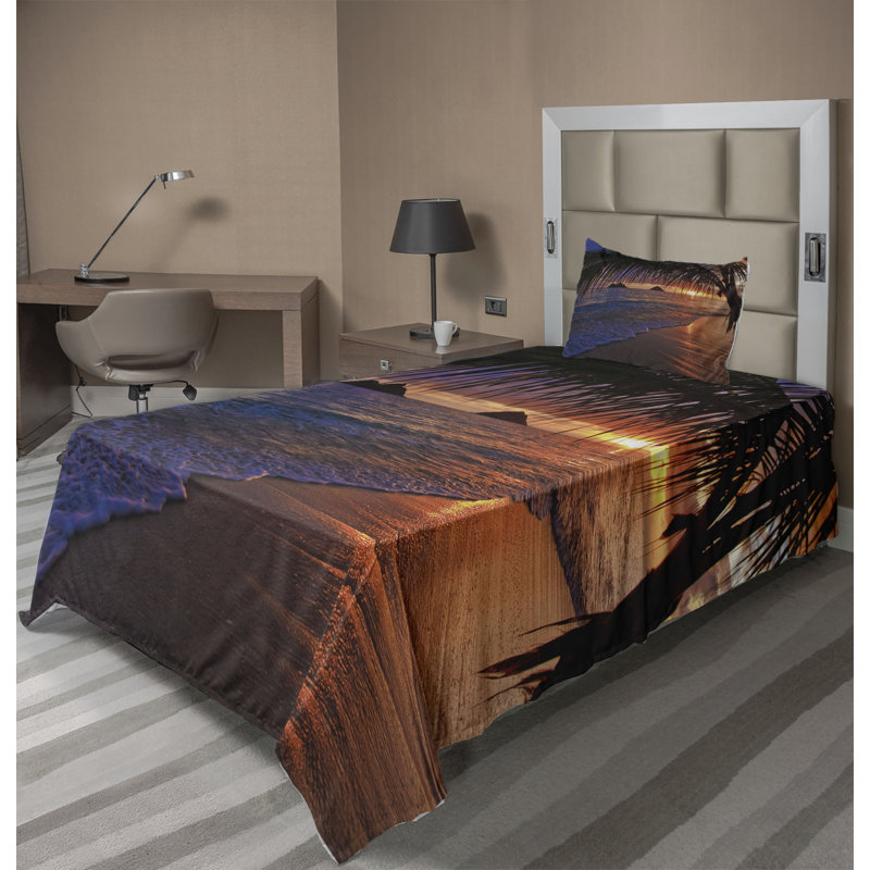 Microfiber Sheet Set, Twin XL Sheet Set + Fitted Sheet + 1 Pillowcase