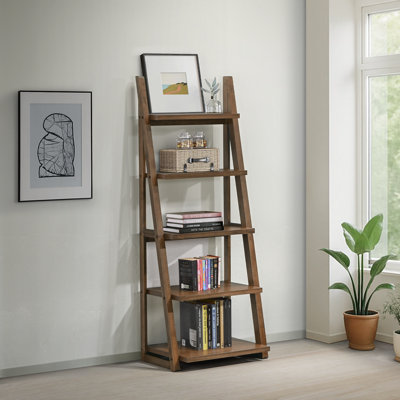 Dover 5-Tier Ladder Bookcase