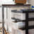 Plastic Drawer Storage Organizer Rolling Cart, with Wheels Casters, 4-Drawers, Top Organizer for Small Parts(Black/Pearl)
