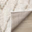 Tapis beige crème moderne à motif géométrique Botelho-2072058824