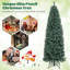 Arbre de Noël artificiel 9 pi avec 1168 branches et 500 lumières DEL 9 modes d'éclairage