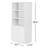 Hudson Wood 5-Shelf Storage Bookcase-608362094