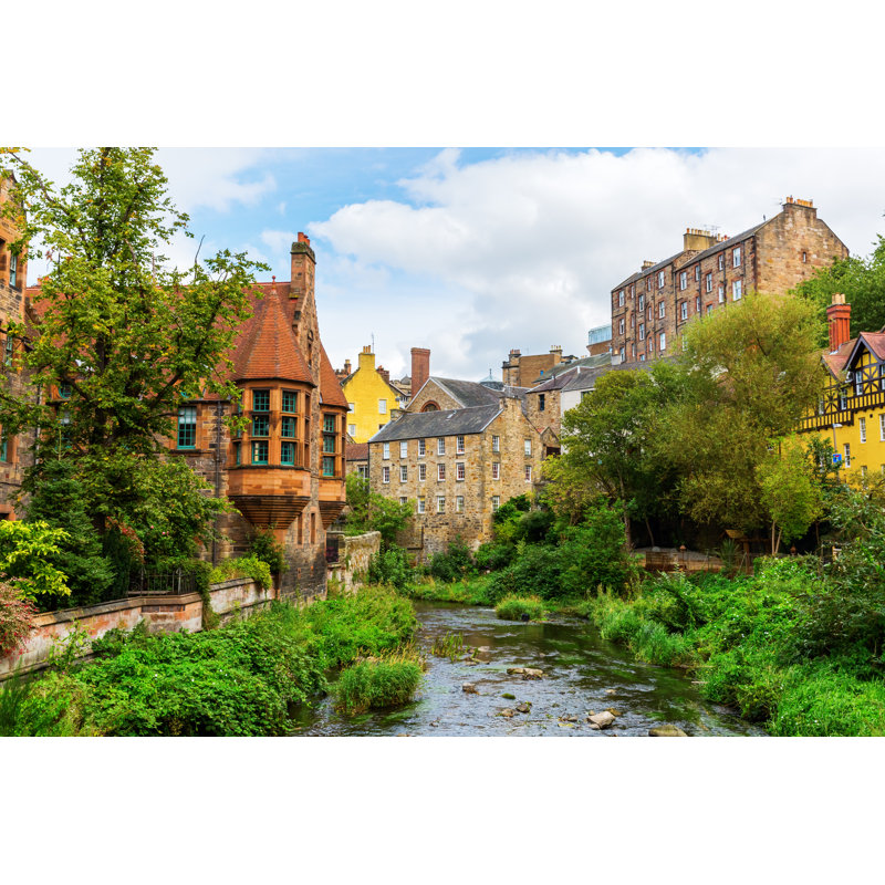 Dean Village 1 Piece Wrapped Canvas Wall Art, 20cm H x 30cm W x 3.8cm D