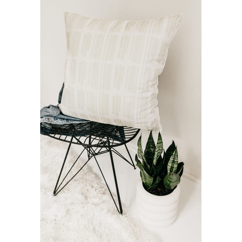 Marguerite Square Pillow Cover & Insert, 24" H x 24" W, Marguerite Neptune