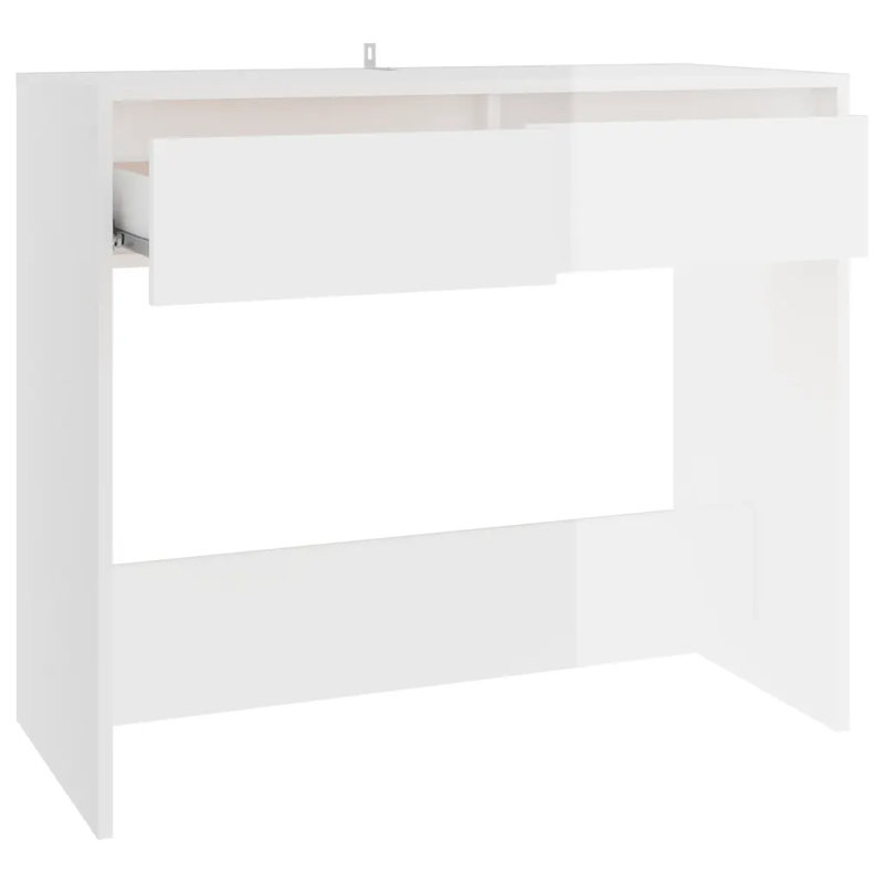 Isaish Console Table, 76.5cm H x 89cm W x 41cm D, Artisan Oak