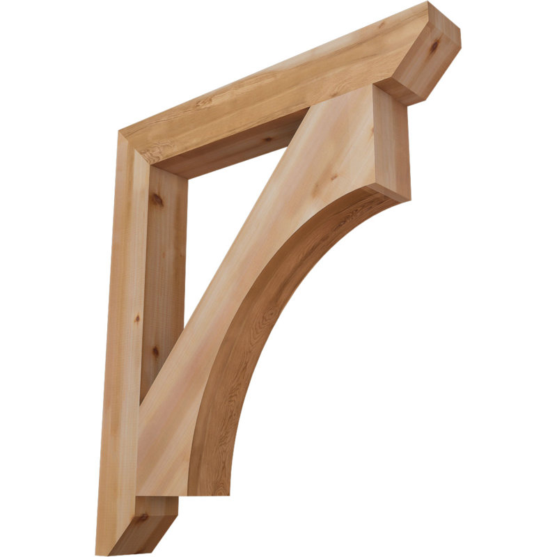Support à lattes l 5 5 po x P 42 po x H 48 po Westlake, Cèdre rouge, H 48 po x l 5,5 po x P 42 po