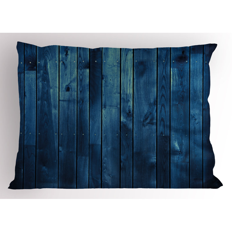 Ensemble de 2 taies décoratives bleu foncé Ambesonne, H 20 po x l 26 po
