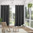 Breanna Semi Sheer Curtain Pair-476499324-476499297