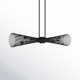 Iago 6 Light Metal Dimmable Chandelier