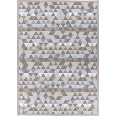Railey Geometric Hand Woven Area Rug