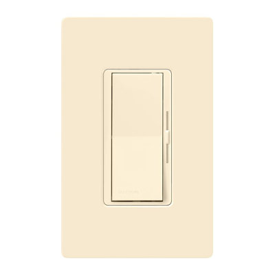 Lutron Diva Light Almond 150 W 3-Way Dimmer Switch 1 pk
