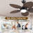 44/52" Palm Tropical 5 Blade Ceiling Fan-1344132728-1344132730