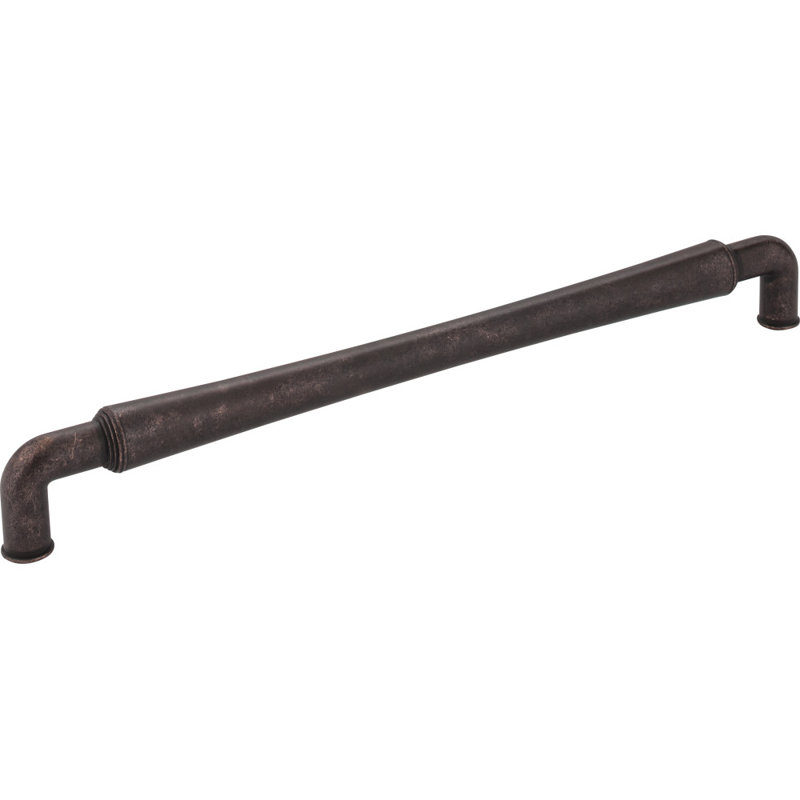 Bremen II Appliance Pull, Distressed Oil Rubbed Bronze, 12"