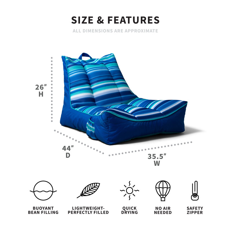 Flotteur Big Joe Captains, Bleu ligo