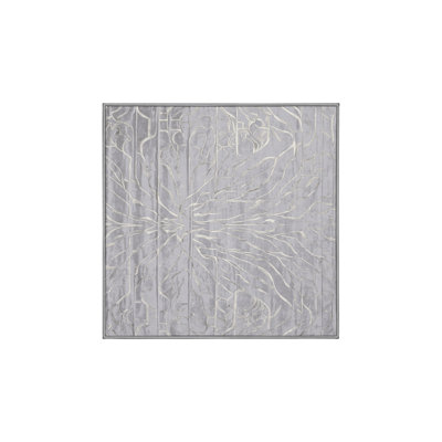 Machine Washable Gray Area Rug