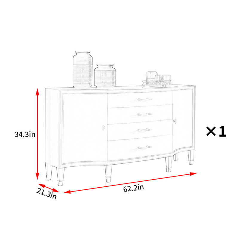 Buffet de luxe American Light