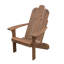 Chaise Adirondack en bois massif Handley-911563204