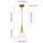 Luminaire suspendu 1 lumière Jhomar-94874996