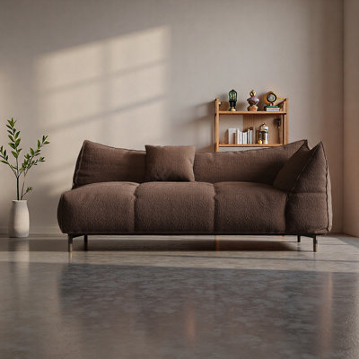 Chaise longue en flanelle de luxe en bois massif