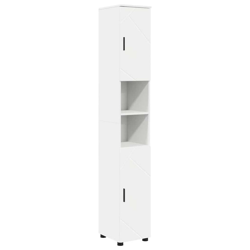 Bathroom Storage Furniture Set, White
